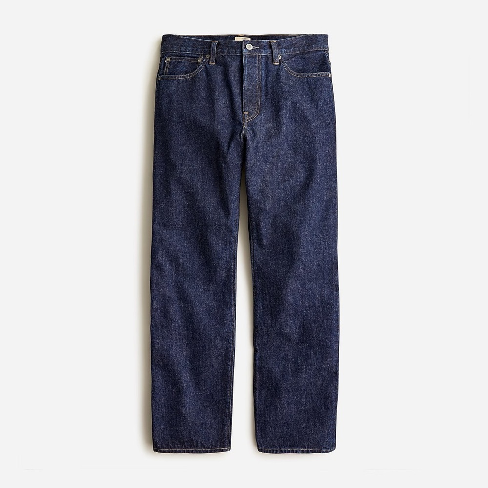 J.Crew Classic Relaxed-fit jean in Japanese selvedge denim size 32x30
